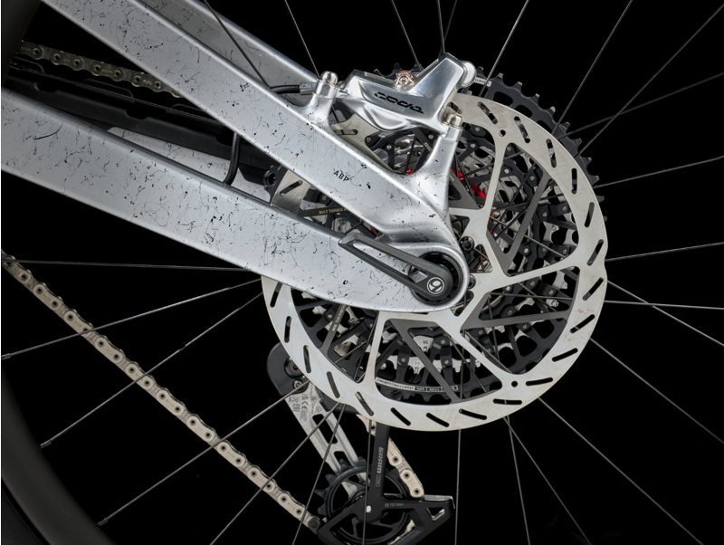 Trek Slash 9.9 XX AXS Gen 6 Full Suspension Mountain Bike 2024 in Argent Drizzle-8